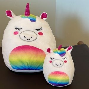 stella the unicorn scented rare justice squishmallow plush 10” (+ MINI)